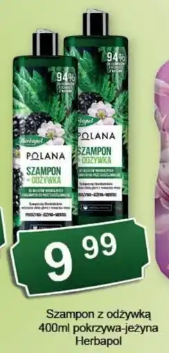 Eden Szampon z odżywką pokrzywa-jeżyna Herbapol oferta