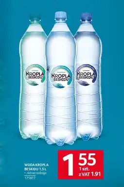 Selgros Woda kropla beskidu oferta