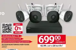 Selgros Imou Zestaw monitoringu nvr1104hs oferta