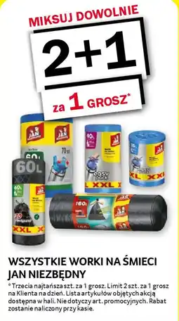 Selgros Worki na śmieci jan niezbędny oferta