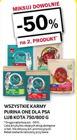 Selgros Karmy purina one dla psa lub kota oferta