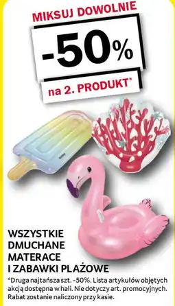 Selgros Dmuchane materace materace i zabawki plażowe oferta