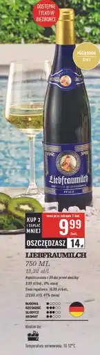 Biedronka Wino Liebfraumilch oferta