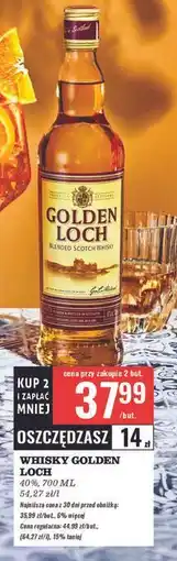 Biedronka Whisky Golden Loch oferta