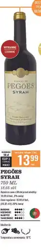 Biedronka Wino Pegoes Syrah oferta