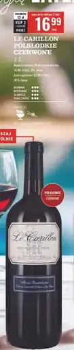 Biedronka Wino Le Carillon Red Medium Sweet oferta