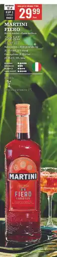 Biedronka Vermouth Martini Fiero oferta