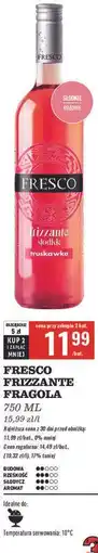 Biedronka Wino Fresco Frizzante Fragola oferta