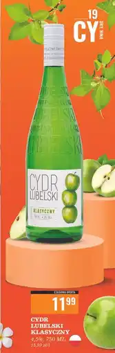 Biedronka Cydr klasyczny Lubelski oferta