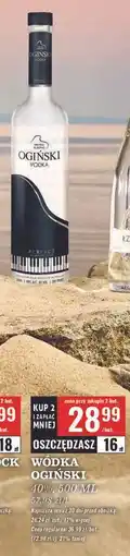 Biedronka Wódka Ogiński Vodka oferta