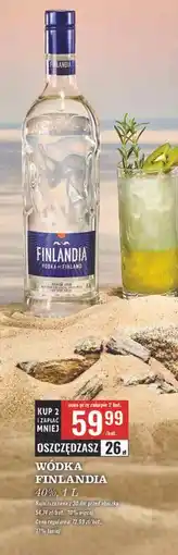 Biedronka Wódka Finlandia Vodka Of Finland oferta