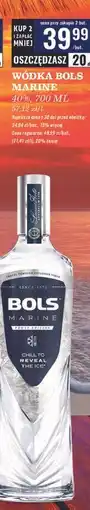 Biedronka Wódka Bols Marine Frost oferta