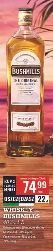 Biedronka Whiskey Bushmills Original oferta