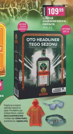Biedronka Likier Jagermeister oferta