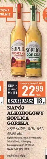 Biedronka Wódka Soplica Gorzka Z Miętą oferta