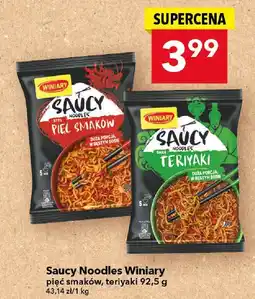Lewiatan Makaron Saucy Noodles Winiary teriyaki 92,5g oferta