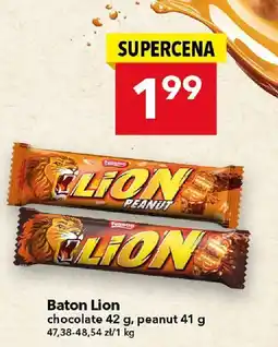 Lewiatan Baton Lion peanut oferta