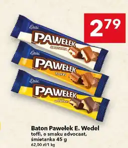 Lewiatan Baton Pawełek E.Wedel śmietankowy oferta