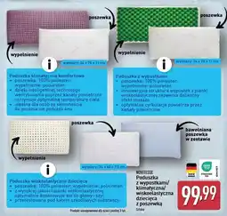 ALDI Poduszka wiskoelastyczna 70 x 80 cm Novitesse oferta