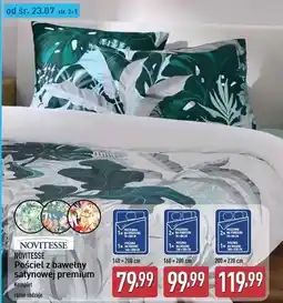 ALDI Komplet pościeli satynowej 220 x 200 cm Novitesse oferta