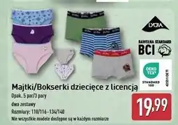 ALDI Majtki dziecięce oferta