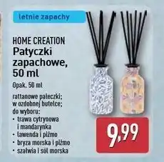 ALDI Pachnące patyczki szałwa i sól morska Home Creation oferta