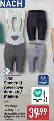 ALDI Spodenki rowerowe męskie m-l Crane oferta
