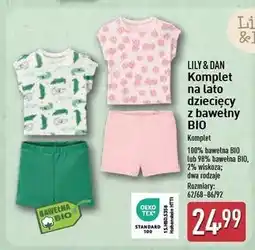 ALDI Komplet dziecięcy 62/68-86/92 Lily & Dan oferta