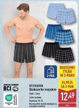 ALDI Bokserki męskie m-xl Up2Fashion oferta