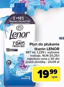 Carrefour Płyn do płukania spring awakening Lenor oferta