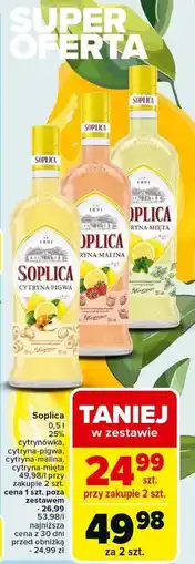 Carrefour Wódka Soplica Cytryna-Mięta oferta