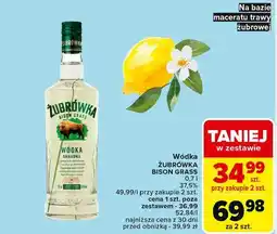 Carrefour Wódka Żubrówka Bison Grass oferta