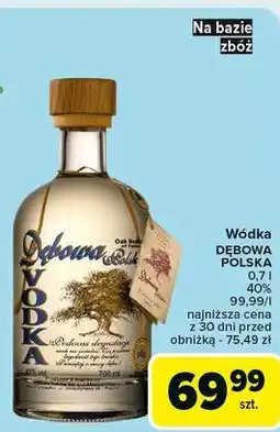 Carrefour Wódka Dębowa Polska oferta