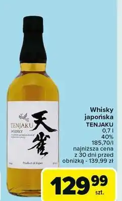 Carrefour Whisky Tenjaku oferta