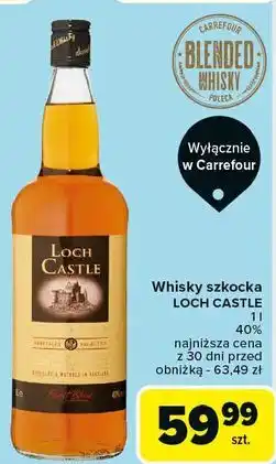 Carrefour Whisky Loch Castle oferta