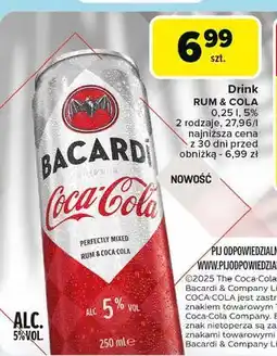 Carrefour Drink rum & coca-cola Bacardi oferta