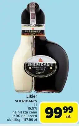 Carrefour Likier Sheridan's Coffee oferta