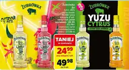 Carrefour Wódka Żubrówka Żu Yuzu Mandarynka oferta