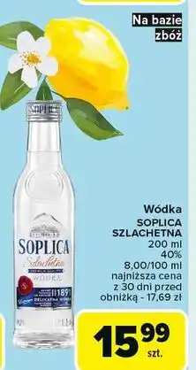 Carrefour Wódka Soplica Szlachetna oferta