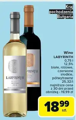 Carrefour Wino Labyrinth Rose oferta