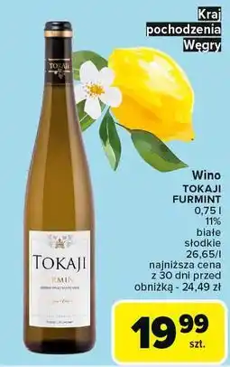 Carrefour Wino Tokaji Furmint oferta