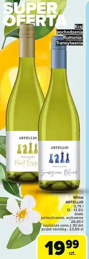 Carrefour Wino Artellio Pinot Grigio oferta