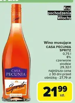 Carrefour Wino Casa Pecunia Spritz Aperitivo oferta