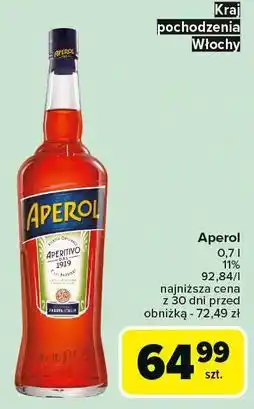 Carrefour Likier Aperol Aperitivo oferta