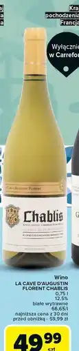 Carrefour Wino Chablis oferta