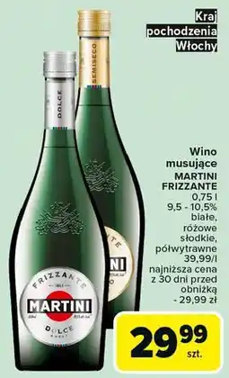 Carrefour Wino Martini Semisecco oferta