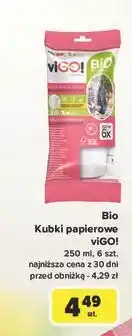 Carrefour Kubki papierowe 250 ml Vigo! oferta