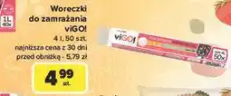 Carrefour Woreczki do zamrażania 4l Vigo! oferta