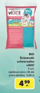 Carrefour Ściereczki z mikrofibry Vigo! oferta