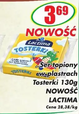 Sezamek Ser topiony w plastrach tosterki lactima oferta